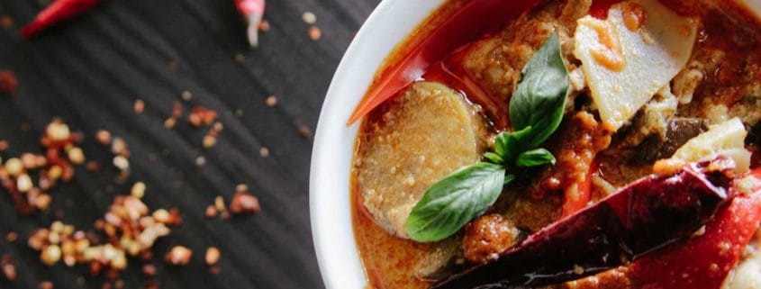 Sublime Blood Tomato, Red Rice and Wadden Sea Mussel soup